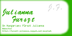 julianna furszt business card